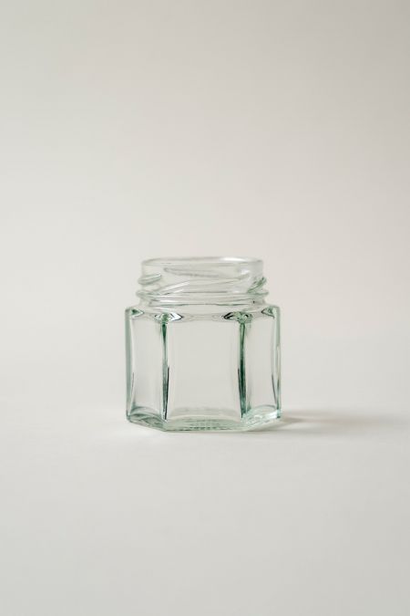 Hexagonal jar 